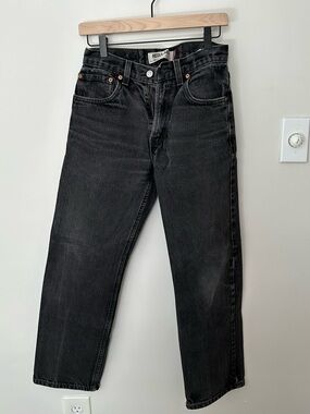 Levi’s 505 Regular Fit Jeans Men’s W29 L30 Gray/Black Wash